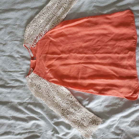 Club Monaco Silk cotton embroidered top size S - Picture 3 of 10